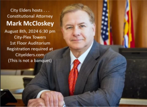 City Elders: Hosting Mark McCloskey Constitutional Conservative